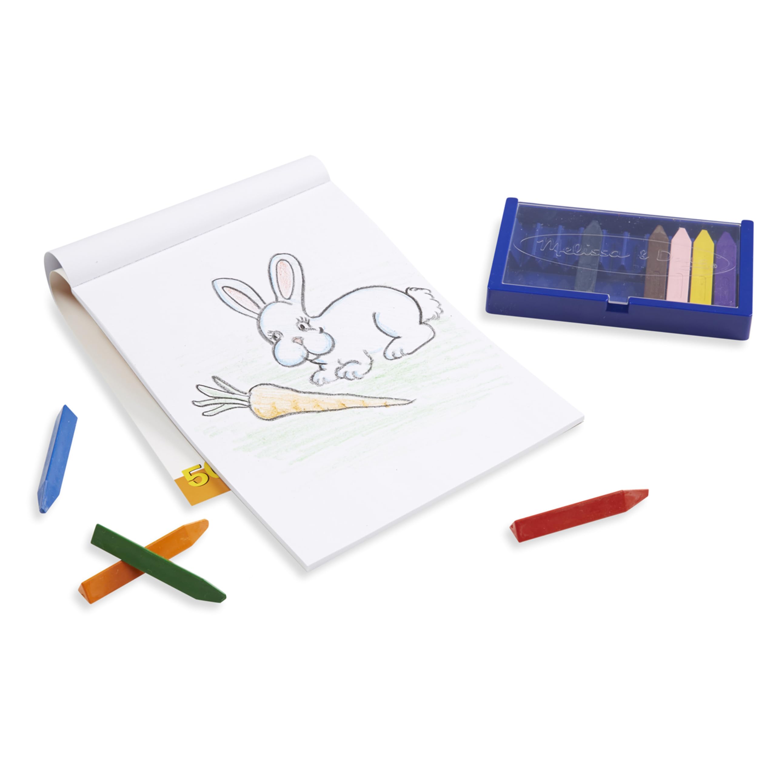 Melissa & Doug Drawing Pad's kid-friendly design supports creative exploration