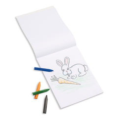 Melissa & Doug Drawing Pad is portable and travel-friendly for art on the go