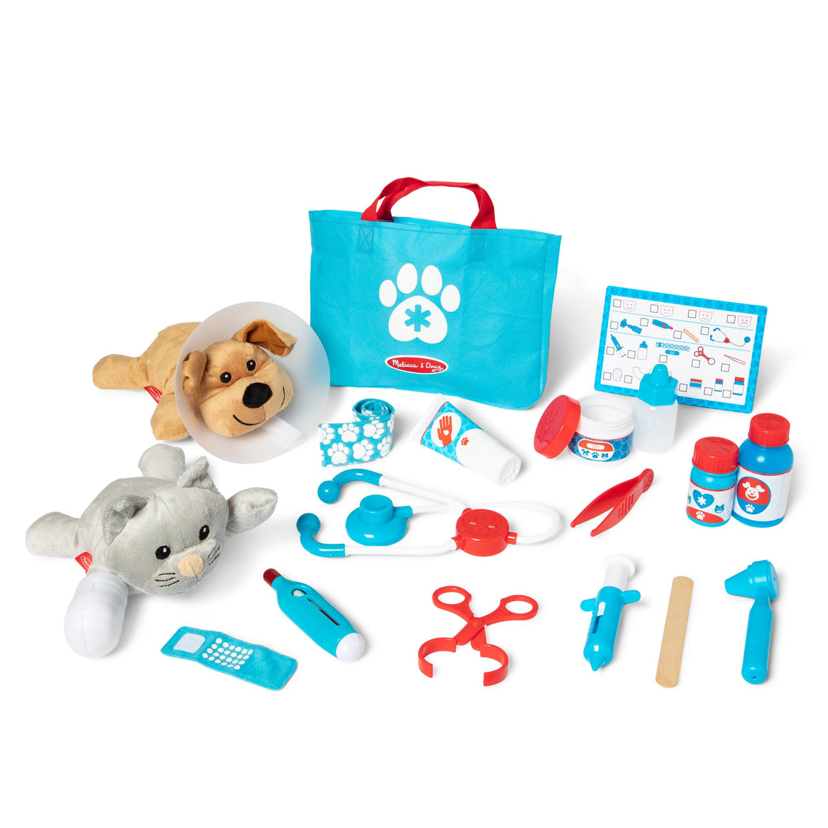 Melissa & Doug Examine and Treat Pet Vet stethoscope for imaginary veterinary checkups