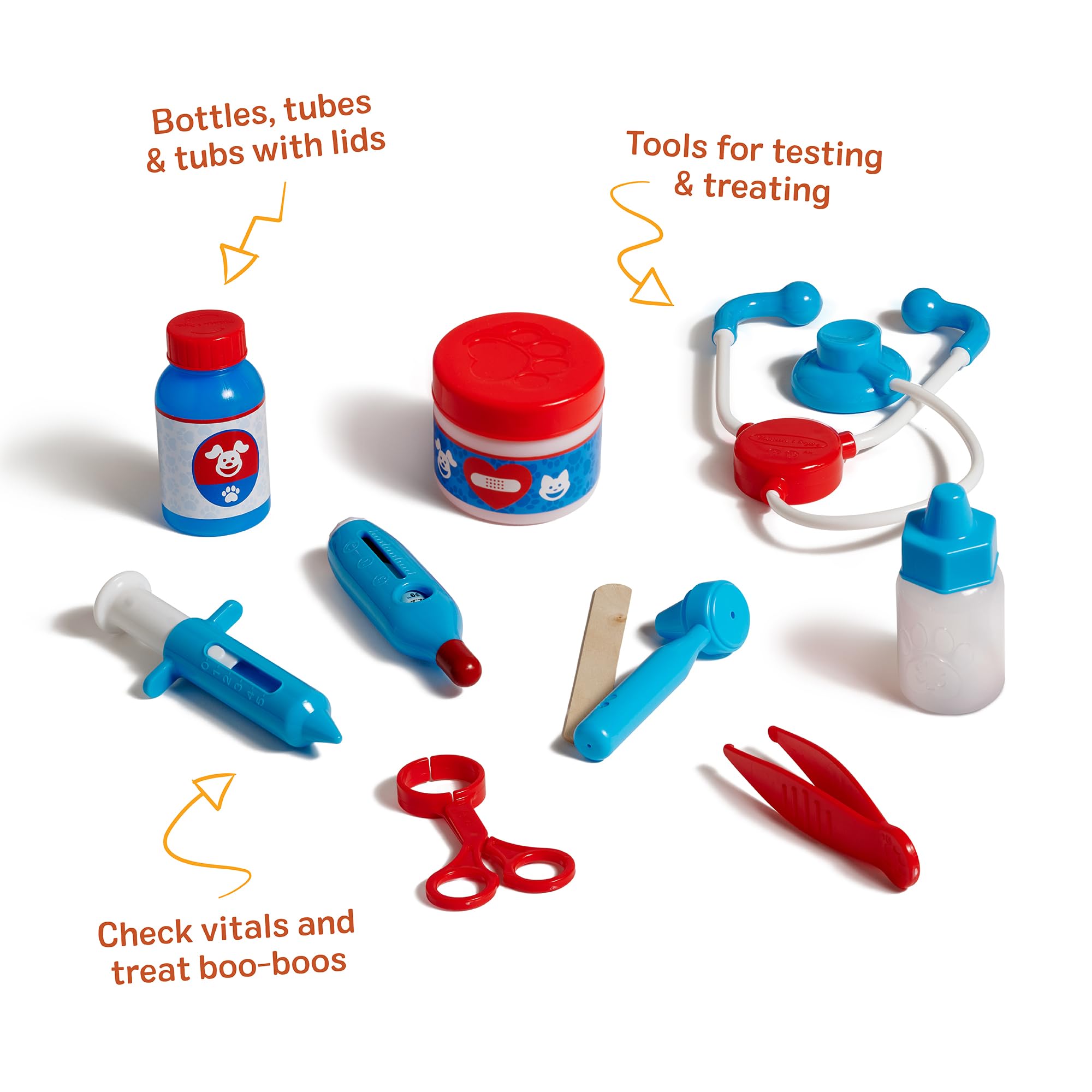 Melissa & Doug syringe for pretend injections during visits