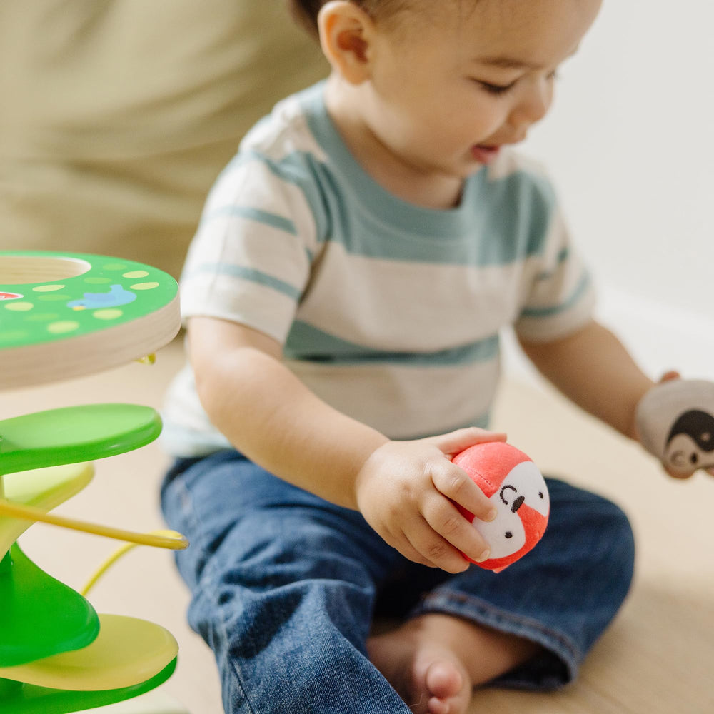 Melissa & Doug Rollables set designed for ages 9 months and up.