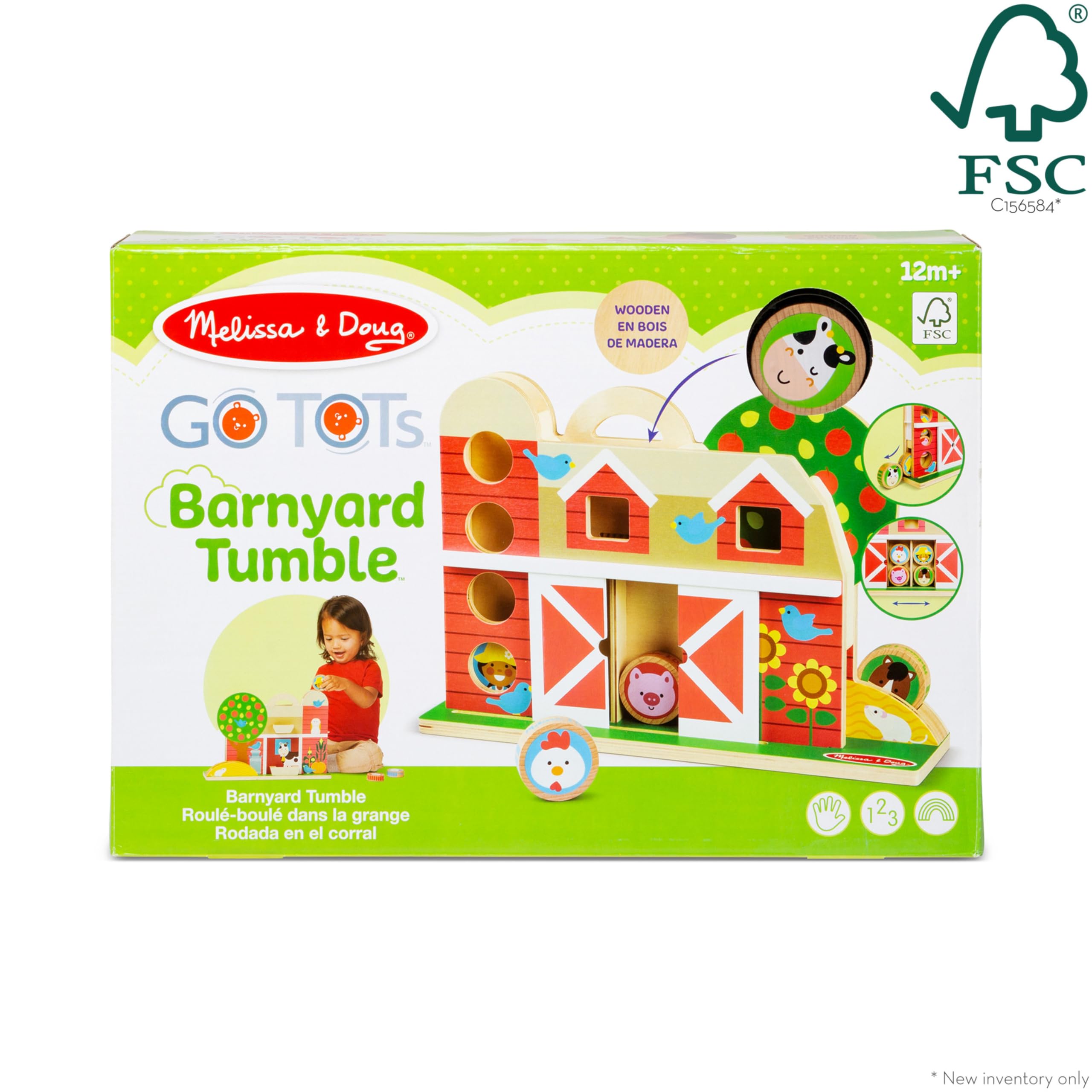 Melissa & Doug GO Tots animals and farmers disks for storytelling and play