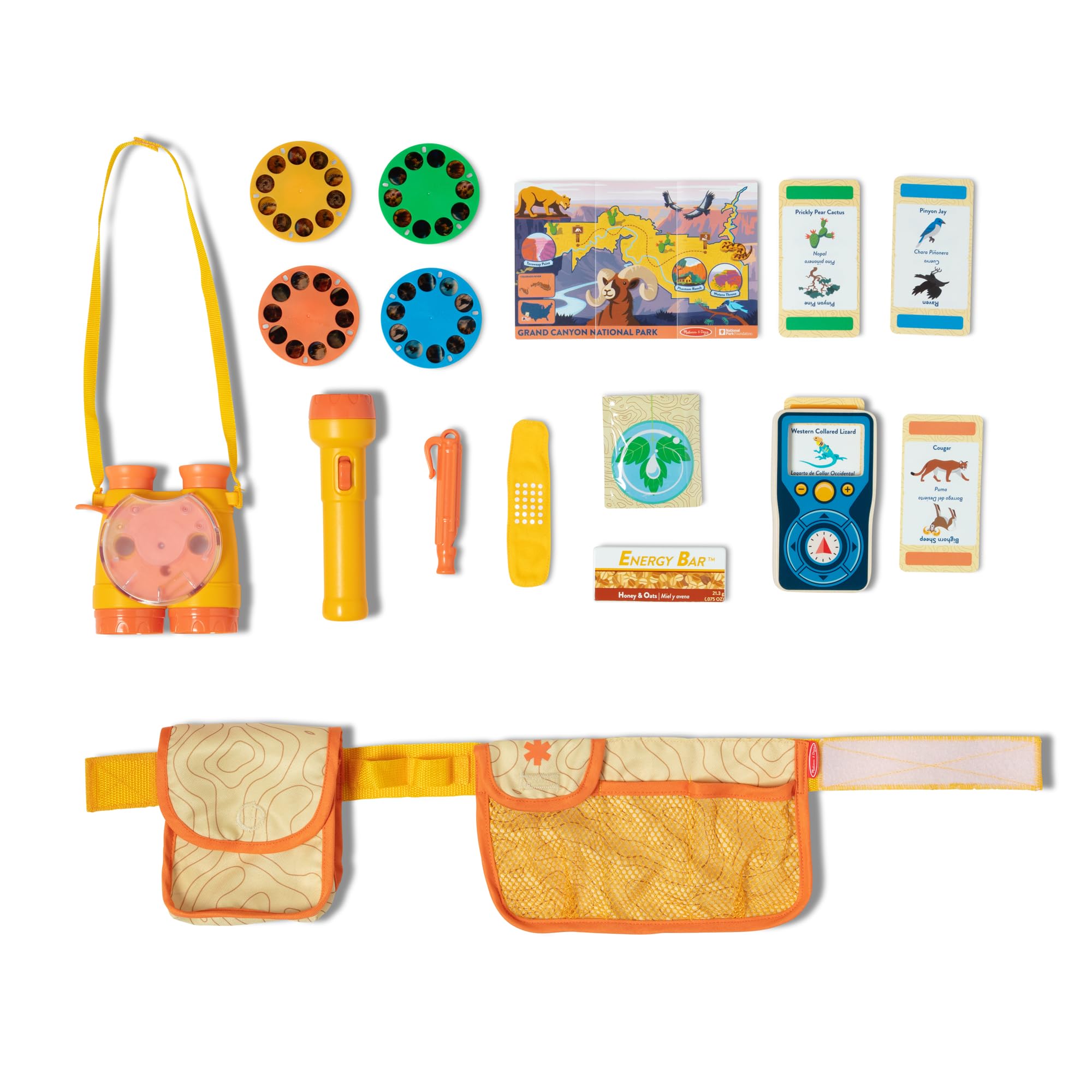 Melissa & Doug Grand Canyon hiking belt for kids sparks pretend adventures