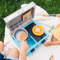 Melissa & Doug Let’s Explore camp stove reusable activity book for screen-free fun