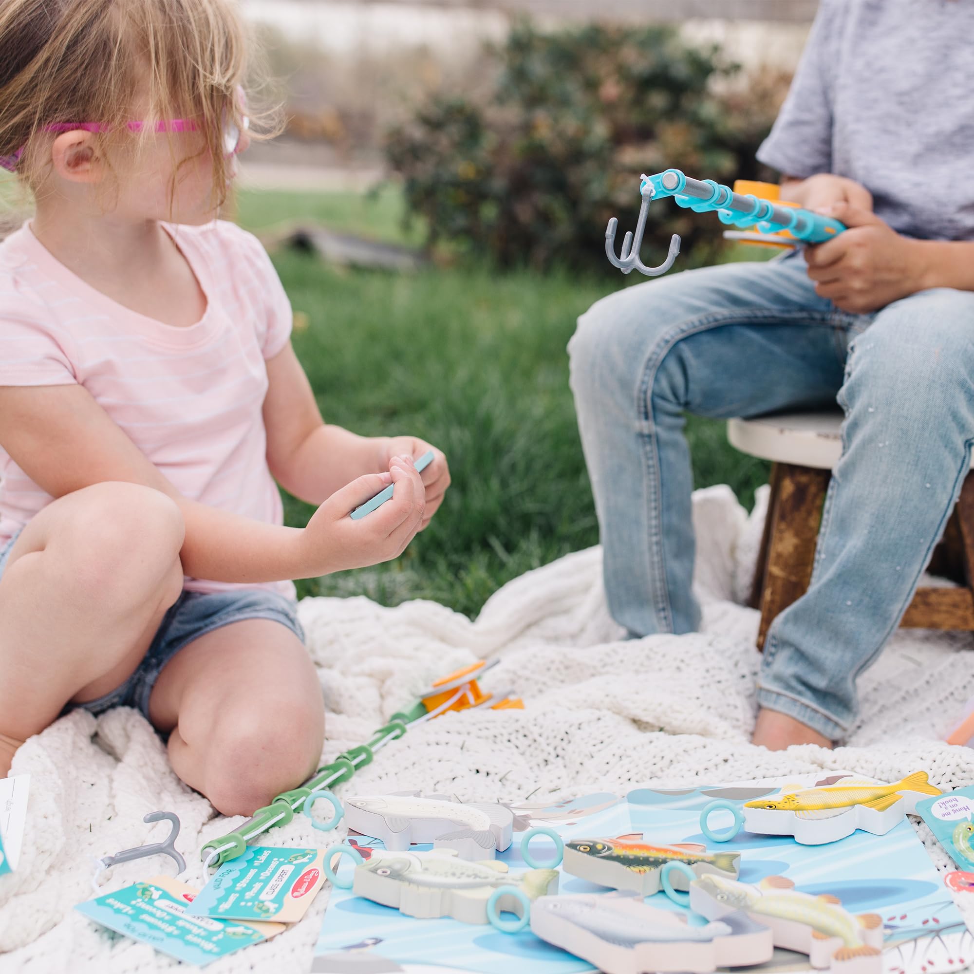 Melissa & Doug Let’s Explore ruler for measuring catches during play