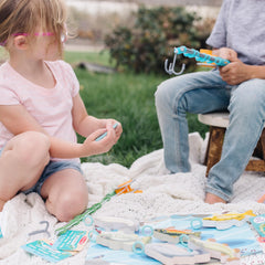 Melissa & Doug Let’s Explore ruler for measuring catches during play