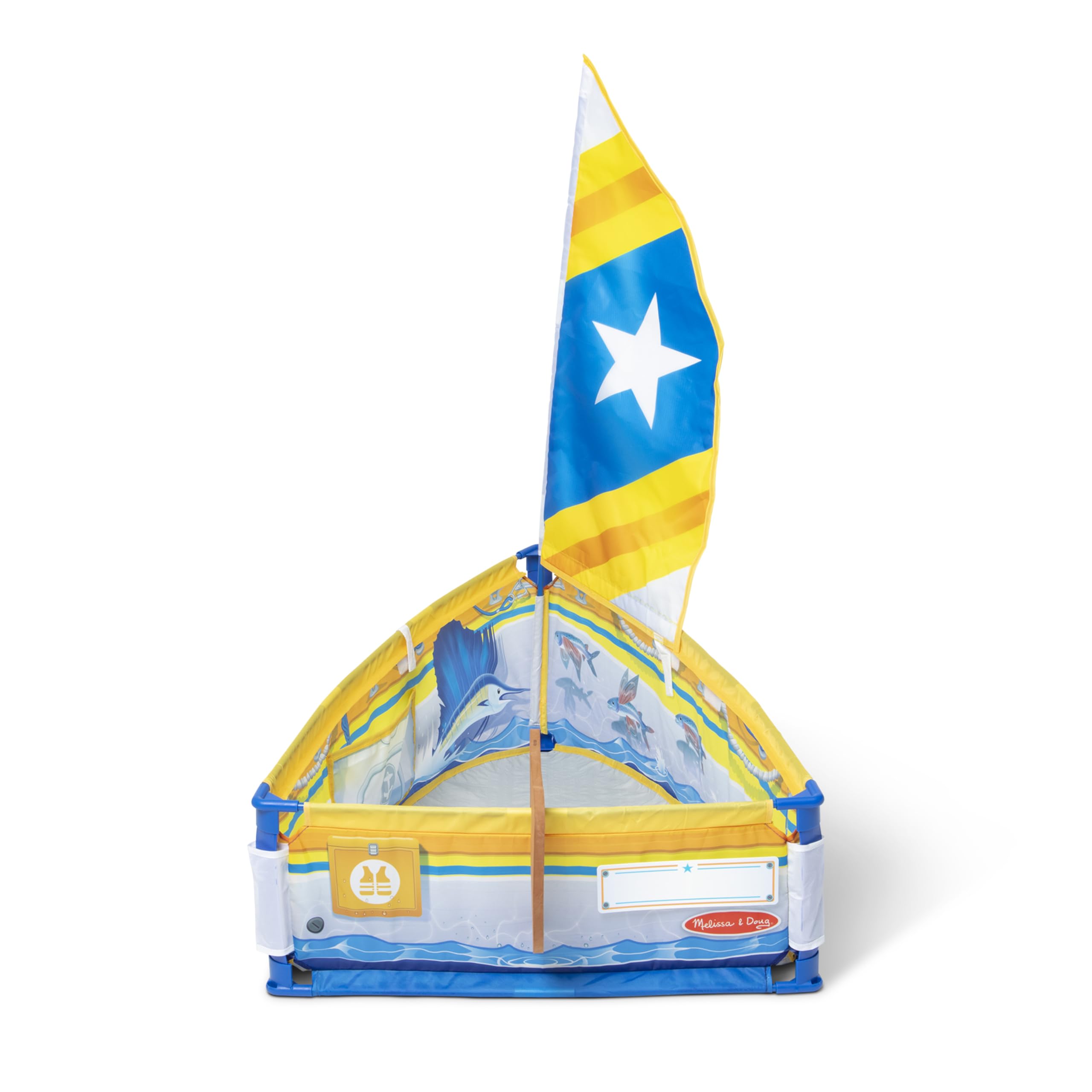 Melissa & Doug Lets Explore Sailboat gift idea for ages 3 to 6.