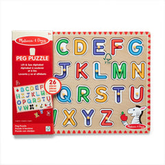 Kid uses easy-grasp pegs during focused play.