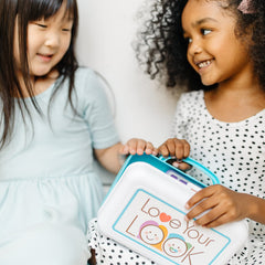 Melissa & Doug Love Your Look empty foundation pump for pretend skincare routines.