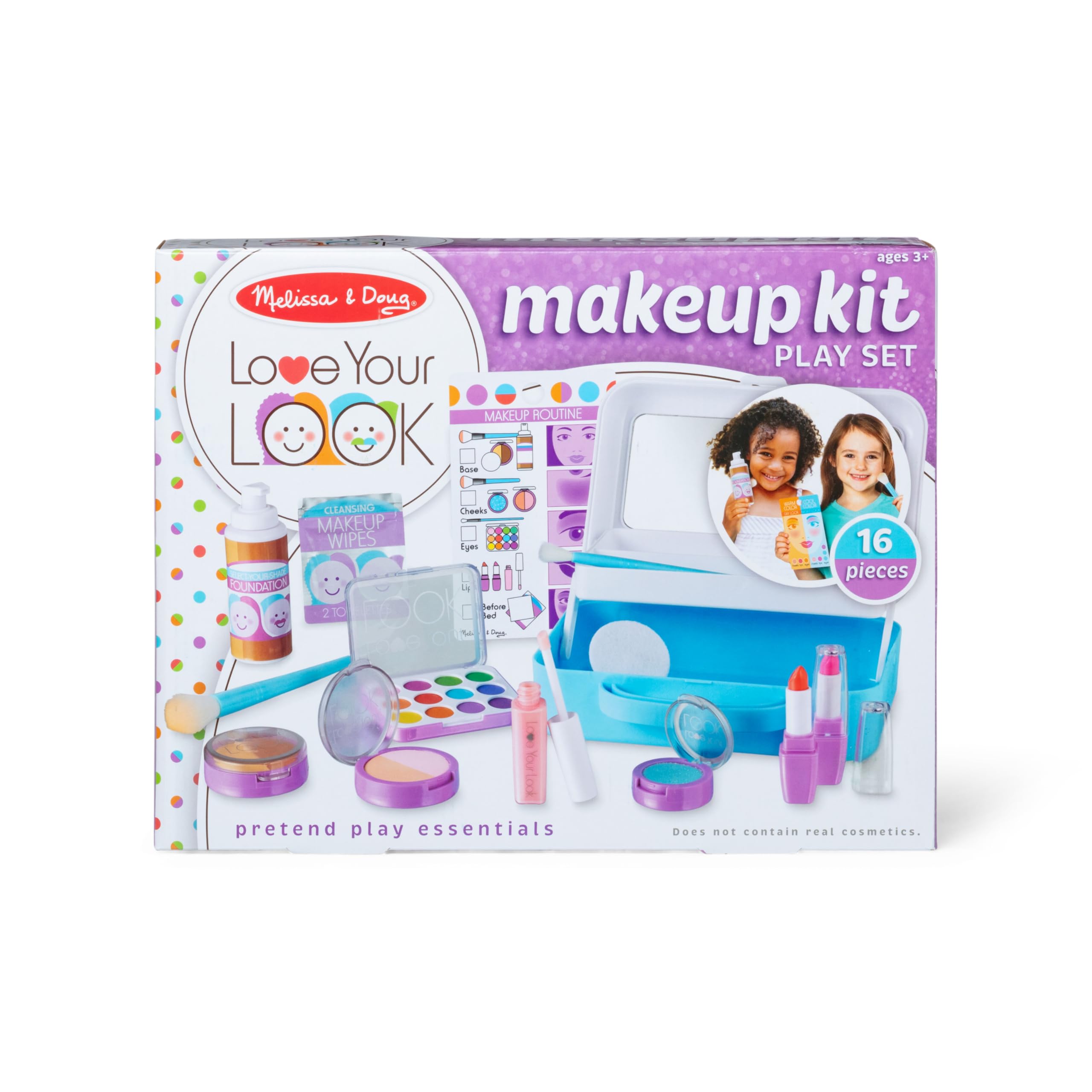 Melissa & Doug Love Your Look gloss tube for shiny finish.
