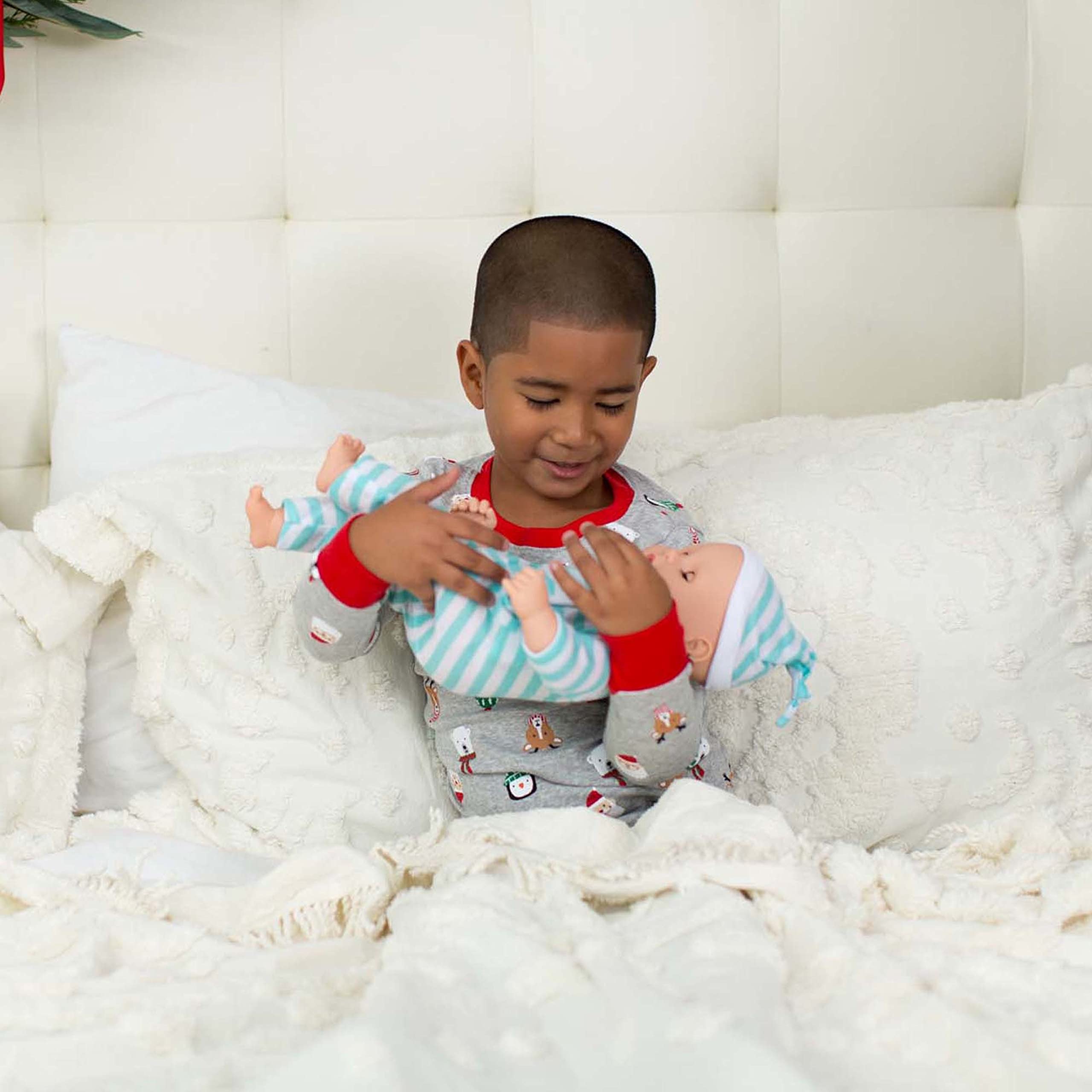 Luke & Lucy twins provide realistic features to support caring rituals.