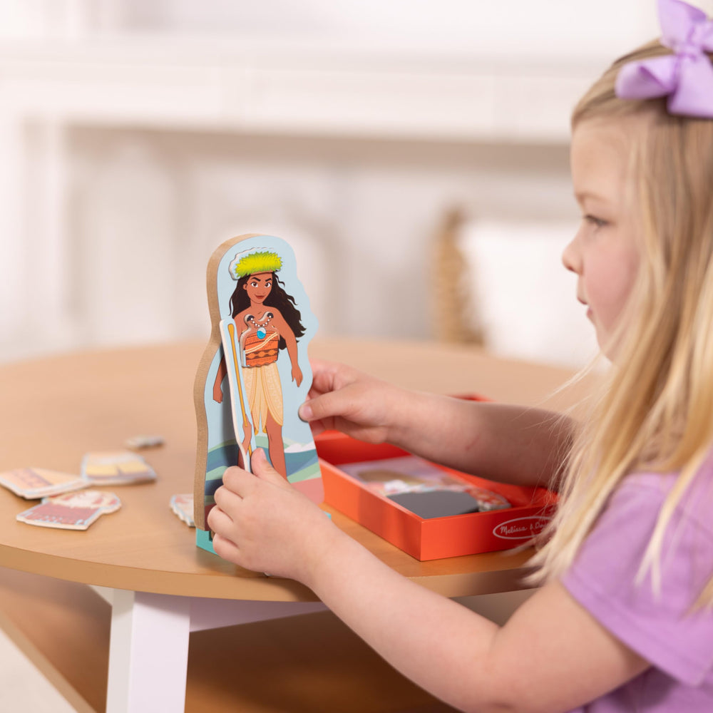 Melissa and Doug Moana magnetic clothing piece enables mix-and-match