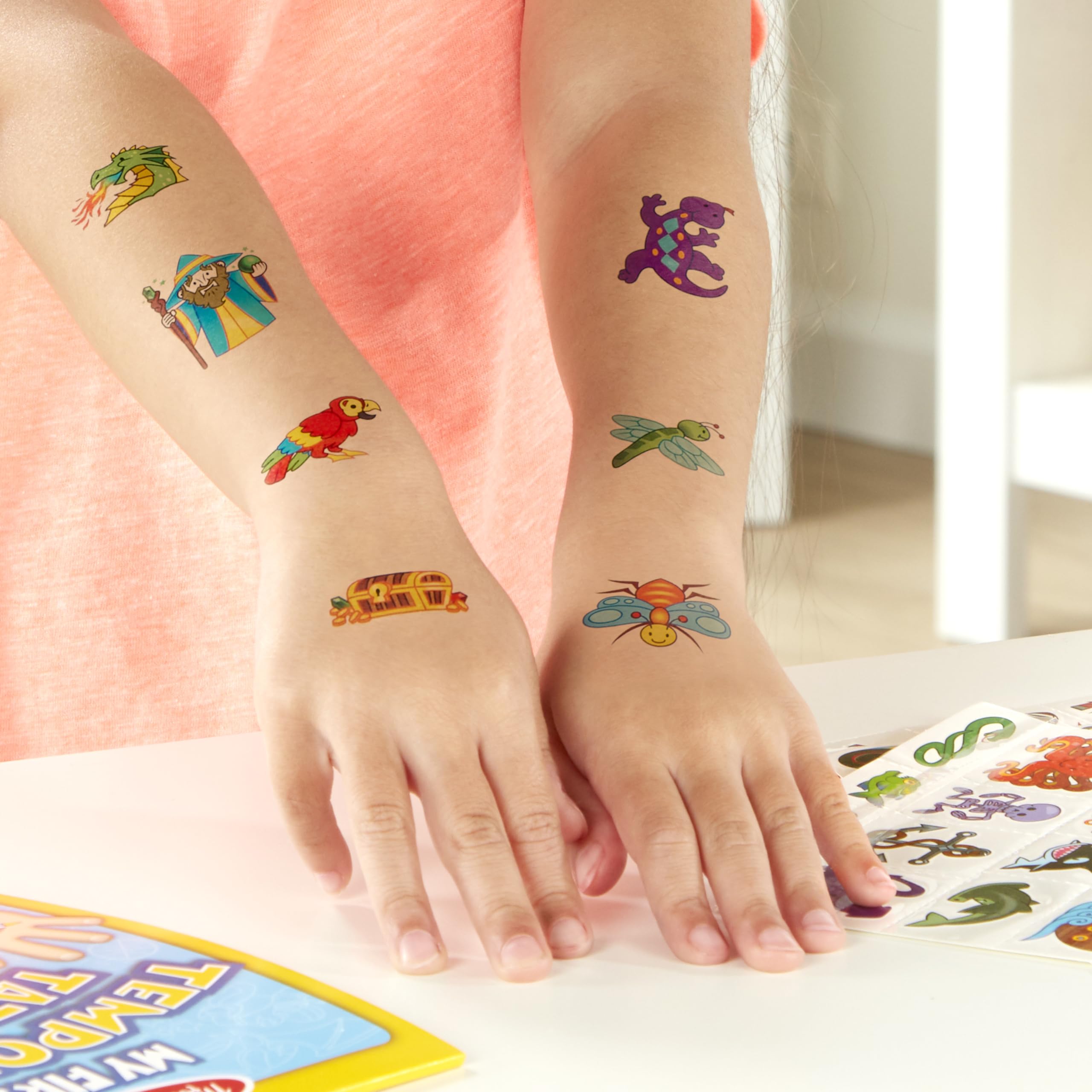 Over 100 designs in bright colors foster conversation and storytelling