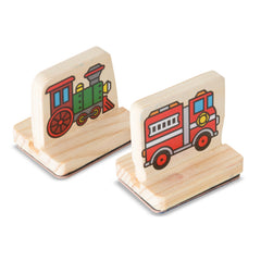 Melissa & Doug ink pad red for bright, easy stamping
