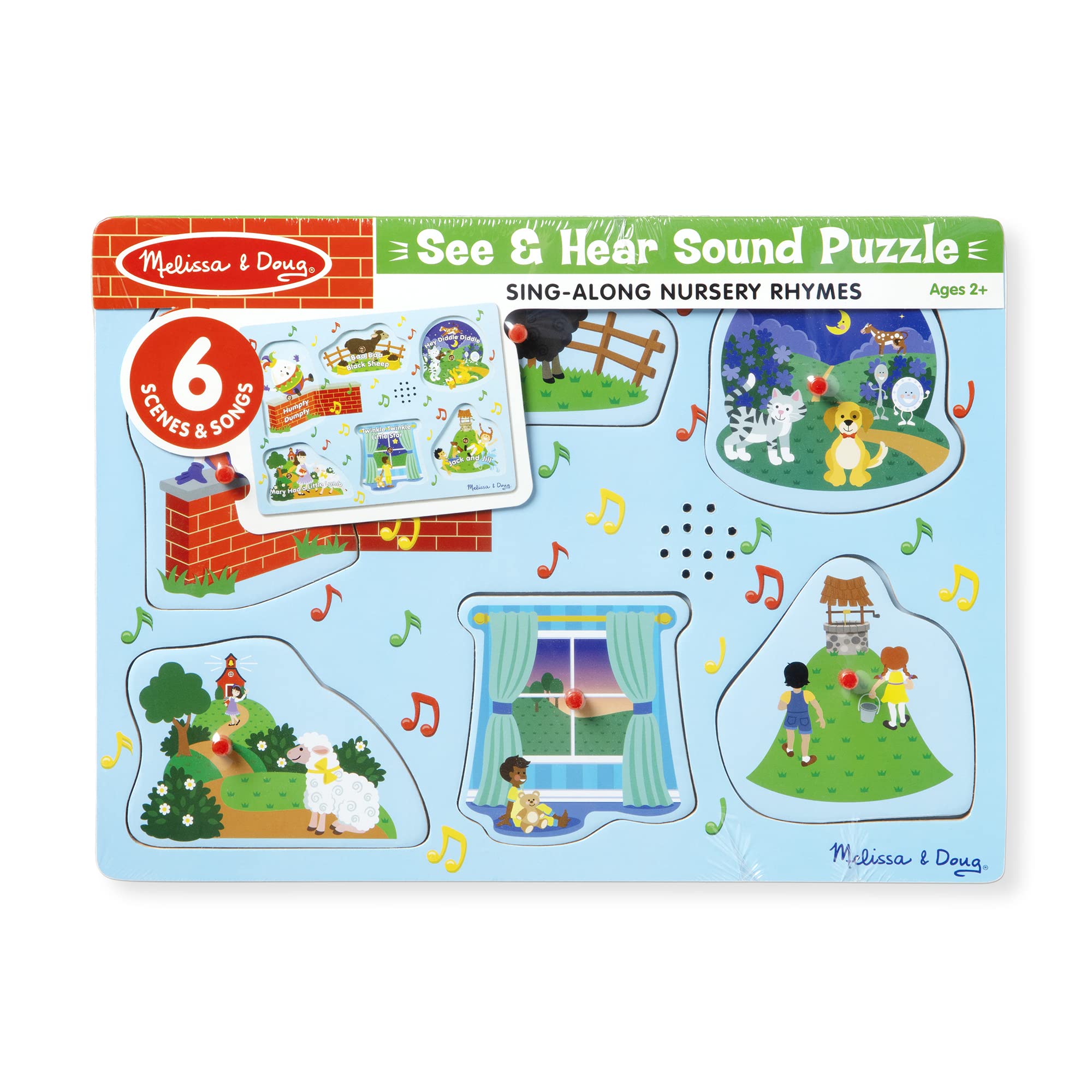 Melissa & Doug Jack and Jill illustration sparks storytelling during puzzle sessions.