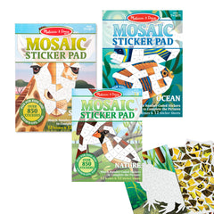 Melissa and Doug Ocean Animals mosaic scene 3 invites imaginative marine life crafting.