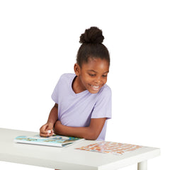 Melissa and Doug Ocean Animals mosaic scene 6 provides relaxing ocean-themed crafting and focus.
