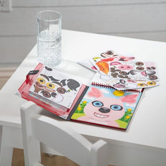 Melissa & Doug 76 reusable stickers offer abundant expression options.