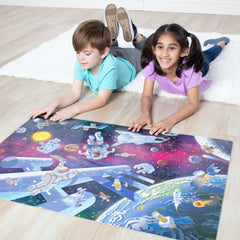 Melissa & Doug glow activation reveals hidden details after bright light exposure.