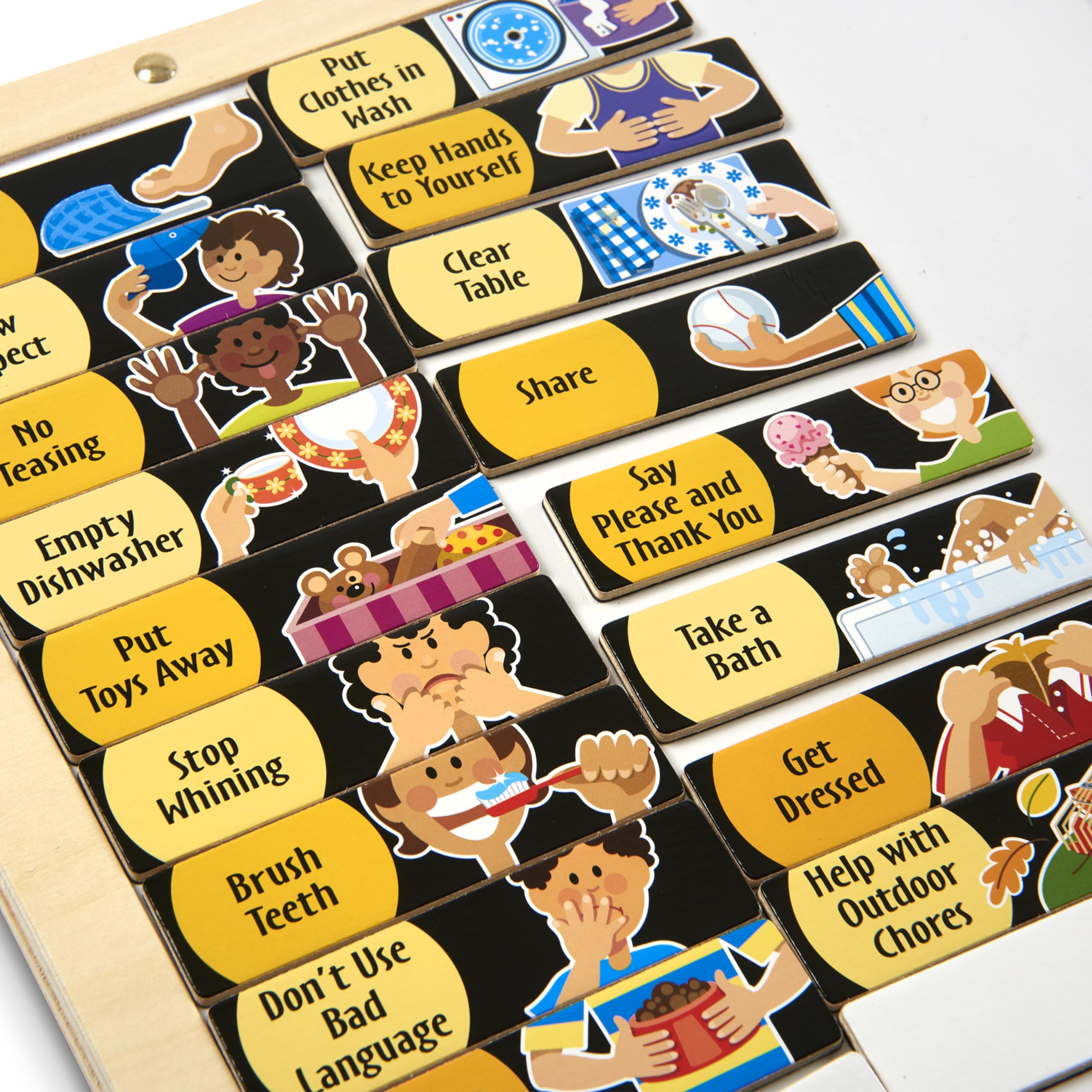 Melissa & Doug complete set ready for home or classroom routines.