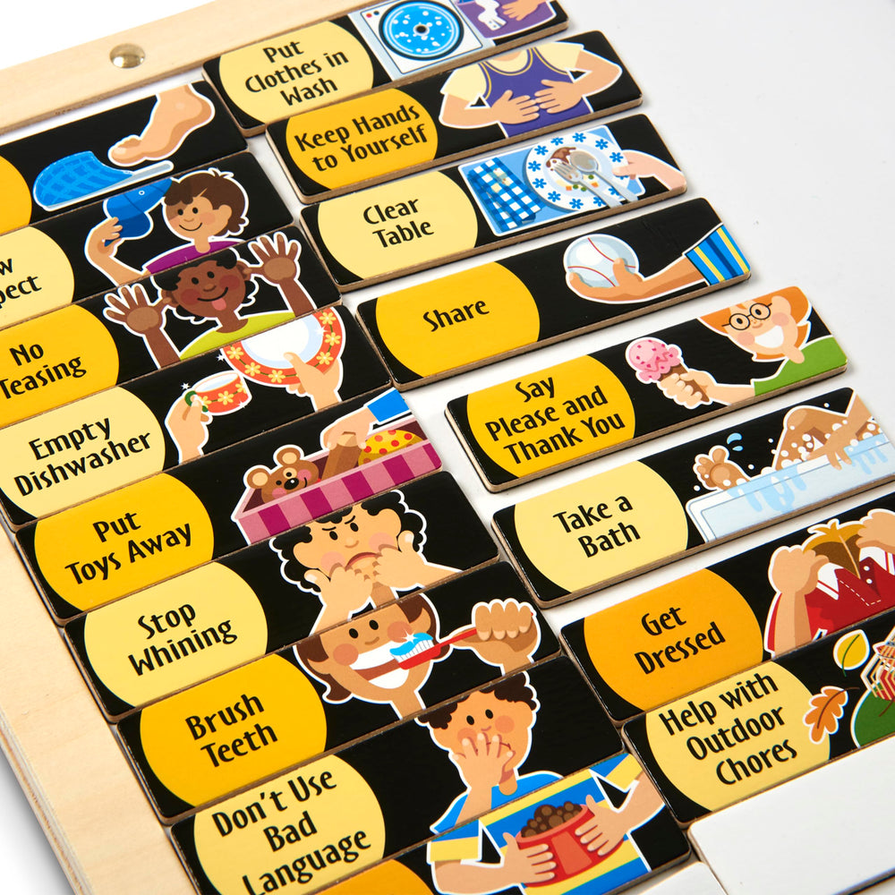 Melissa & Doug complete set ready for home or classroom routines.