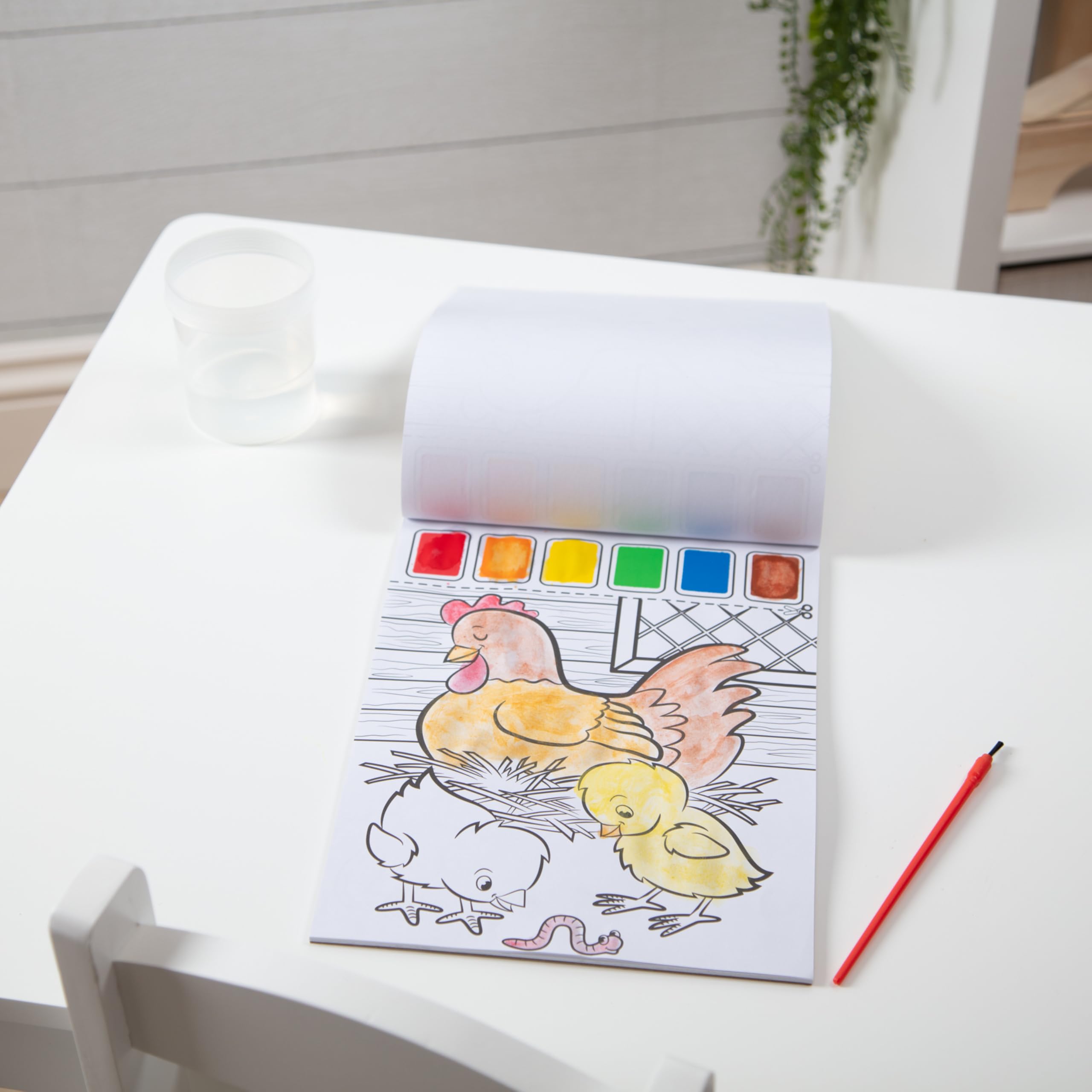 Melissa & Doug Paint With Water encourages kids to color and display finished art