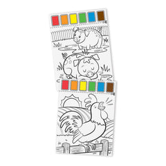 Melissa & Doug perforated pages tear out cleanly for display and sharing
