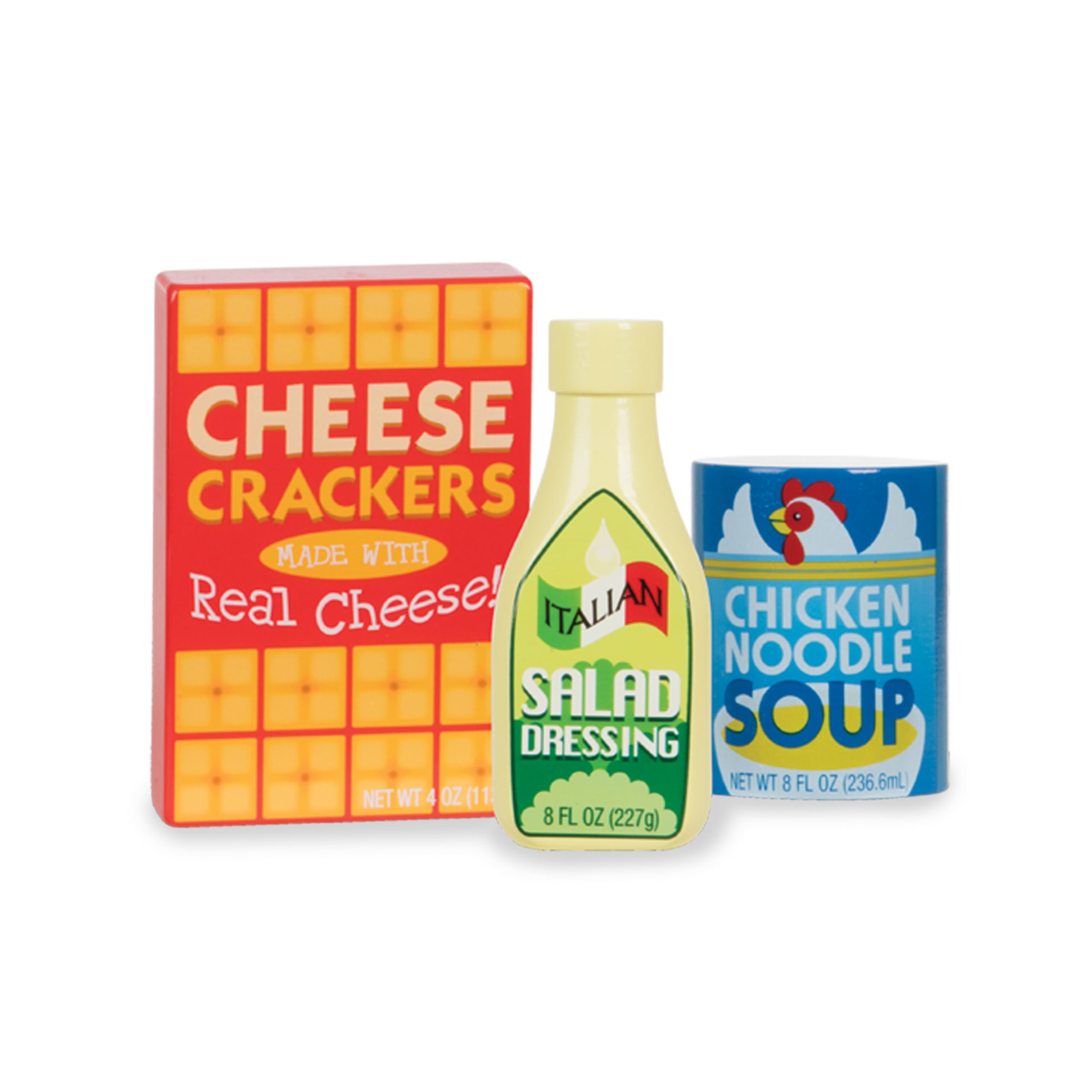 Melissa & Doug wooden cereal play food encourages morning kitchen routines.