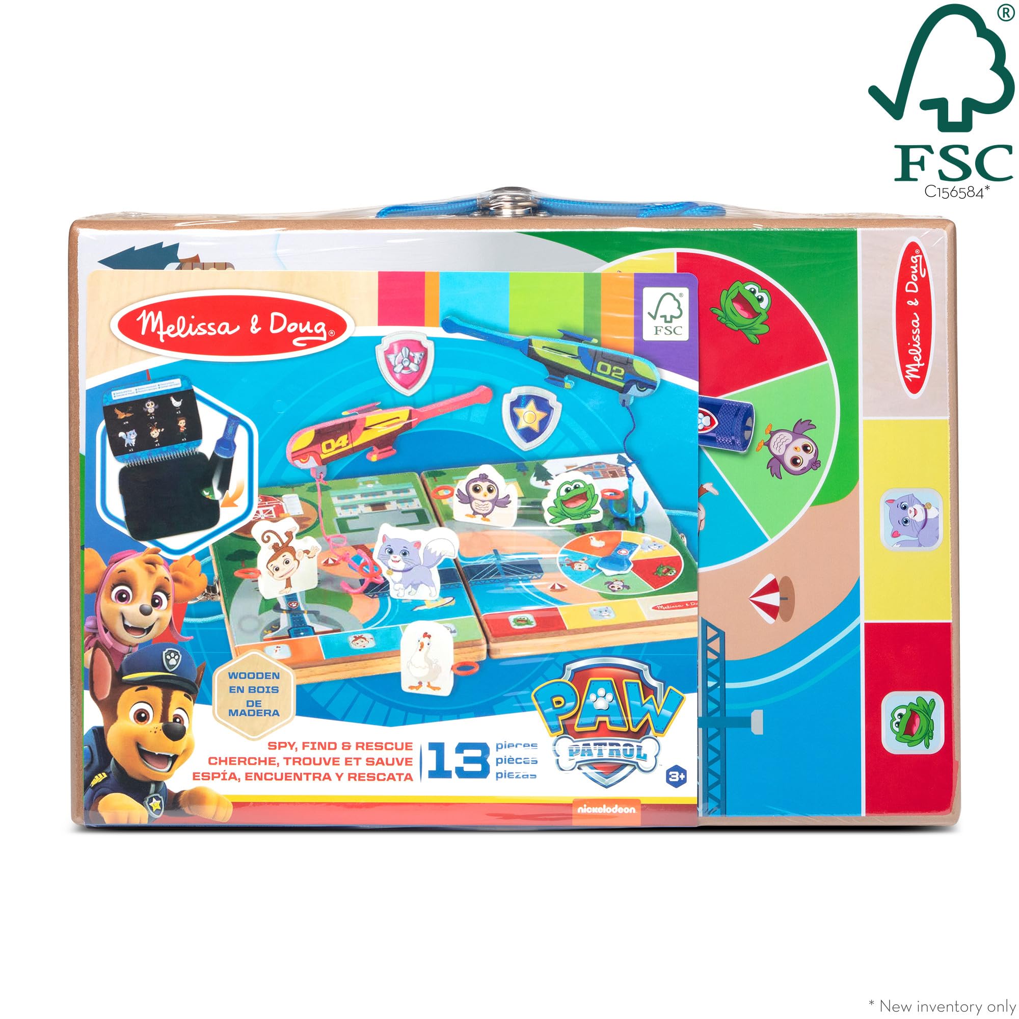 Melissa & Doug Paw Patrol drone fishing rods image; promotes quick thinking and hand-eye coordination.