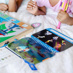 Melissa & Doug Paw Patrol drone-in-action image; shows fishing rods in use.