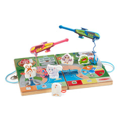 Melissa & Doug Paw Patrol cover image showing compact take-along set for imaginative play.