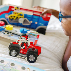 Melissa & Doug Paw Patrol activity cards guide matching and building challenges