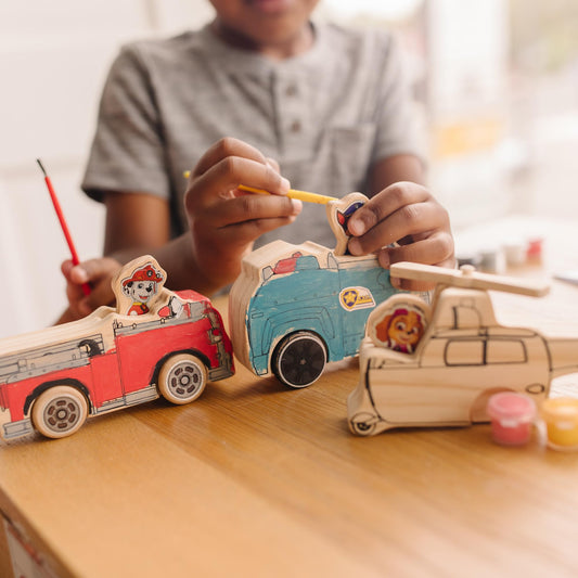 Chase wooden figure from the kit designed for role-play adventures.