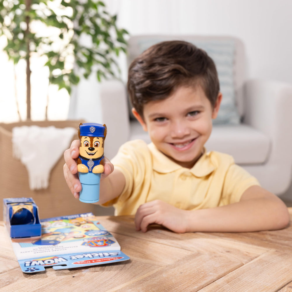 Chase character stamp ready to press onto pages for instant play.