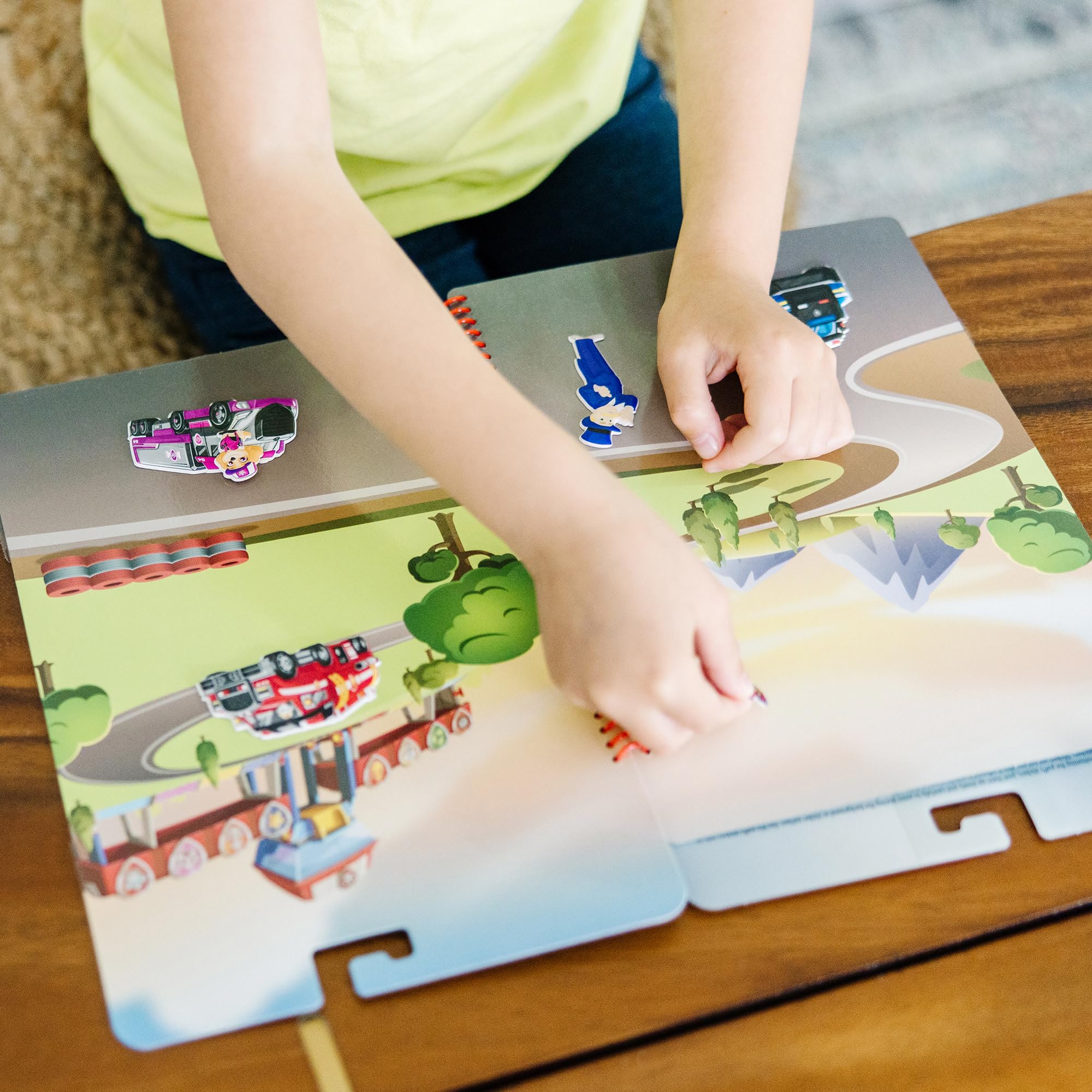 Compact travel activity book ideal for car trips and waiting rooms