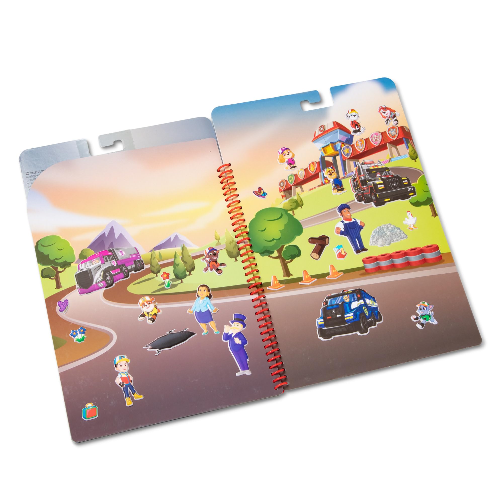 Melissa & Doug PAW Patrol sticker collection featuring 34 reusable puffy stickers