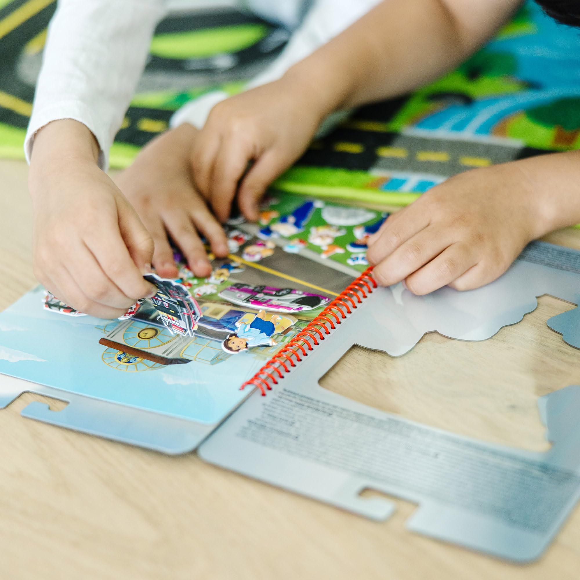Travel friendly spiral-bound format keeps activities handy on trips
