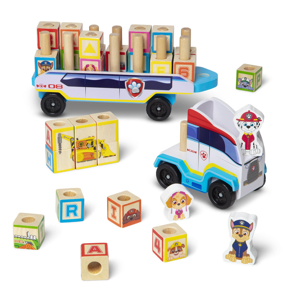 Melissa and Doug three wooden figures included for extended pretend play scenarios.