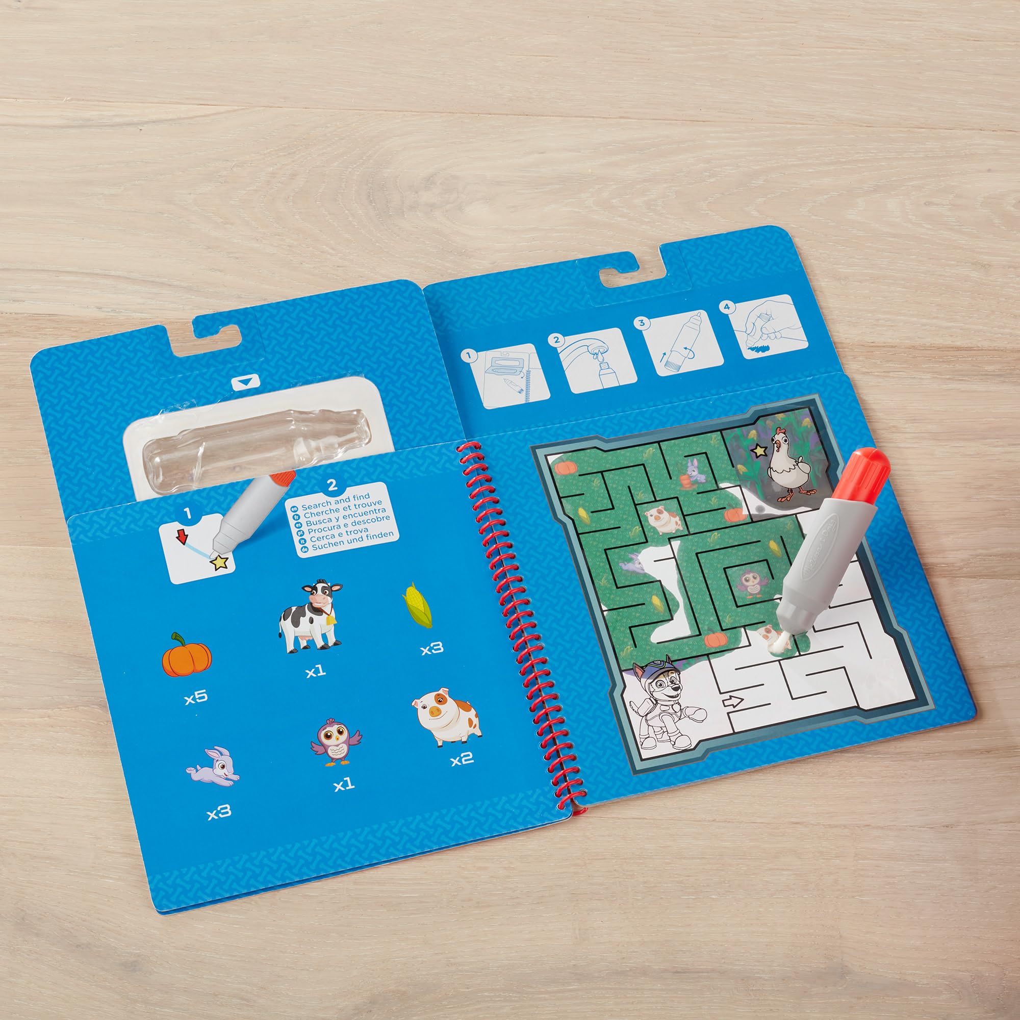 Melissa & Doug Water Wow is a mess-free screen-free activity on the go.