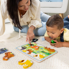 Melissa & Doug Pets Puzzle figures standing upright sparks pretend-play storytelling