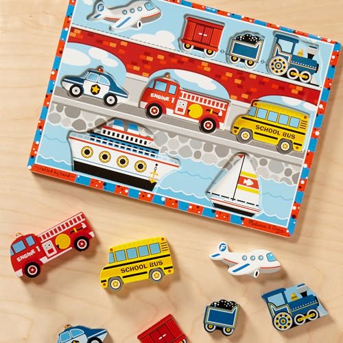 Melissa & Doug pickup truck piece inspires creative play and match-and-fit skills