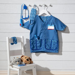 Melissa & Doug plush dog patient for examination and comfort