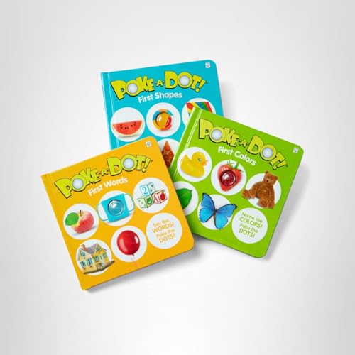 Melissa & Doug Poke-a-Dot 3-pack travel case keeps learning toys organized for on-the-go use