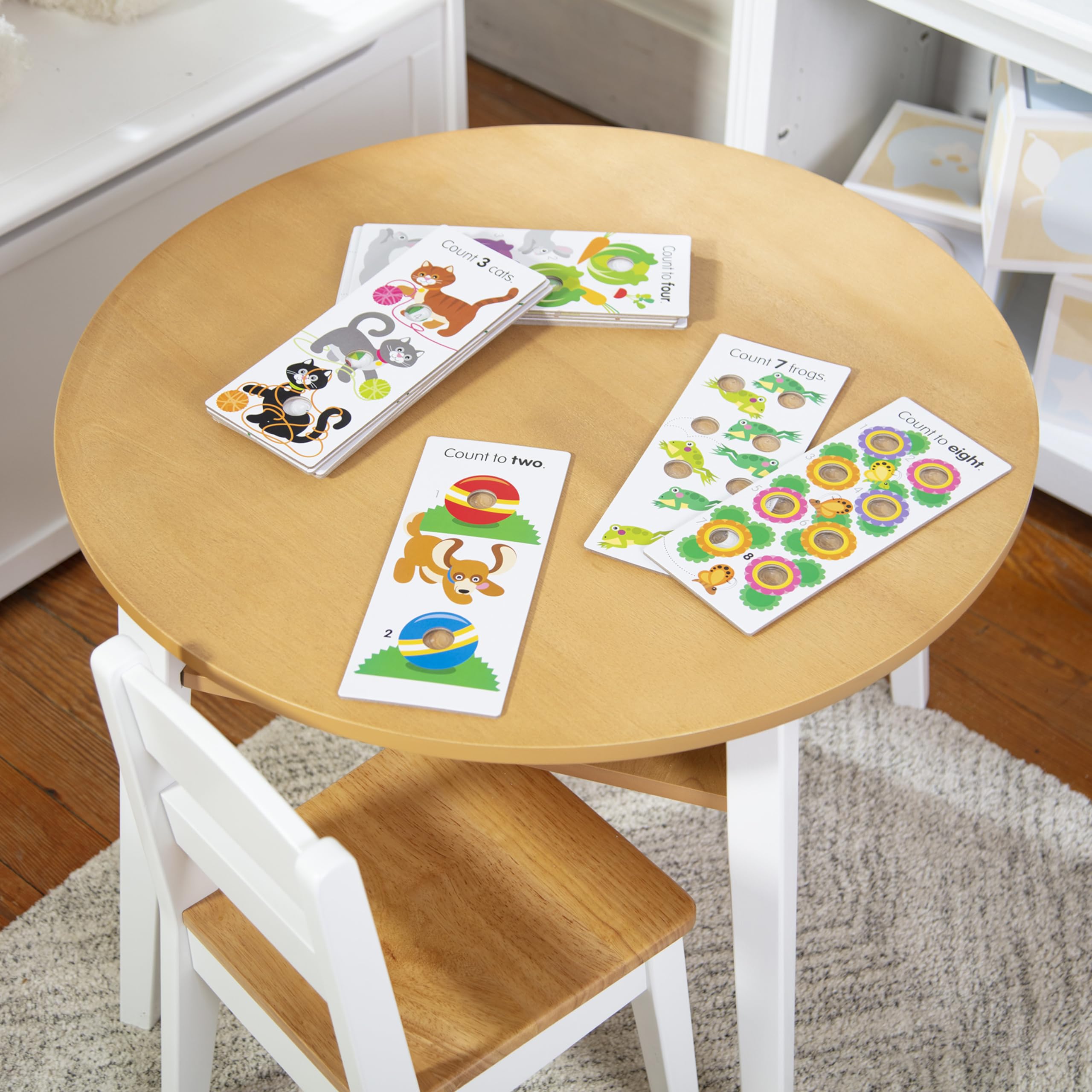 Melissa & Doug Poke-a-Dot cards offer screen-free, interactive learning at school or home