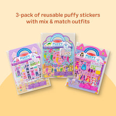 Melissa & Doug princess background with bright scenes for royal storytelling.