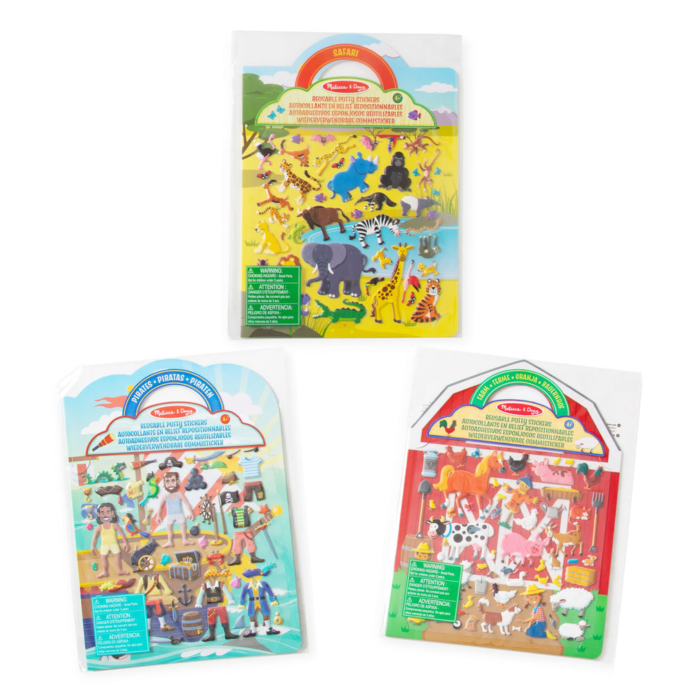 Melissa & Doug Puffy Sticker Farm stickers enable playful farmyard moments.