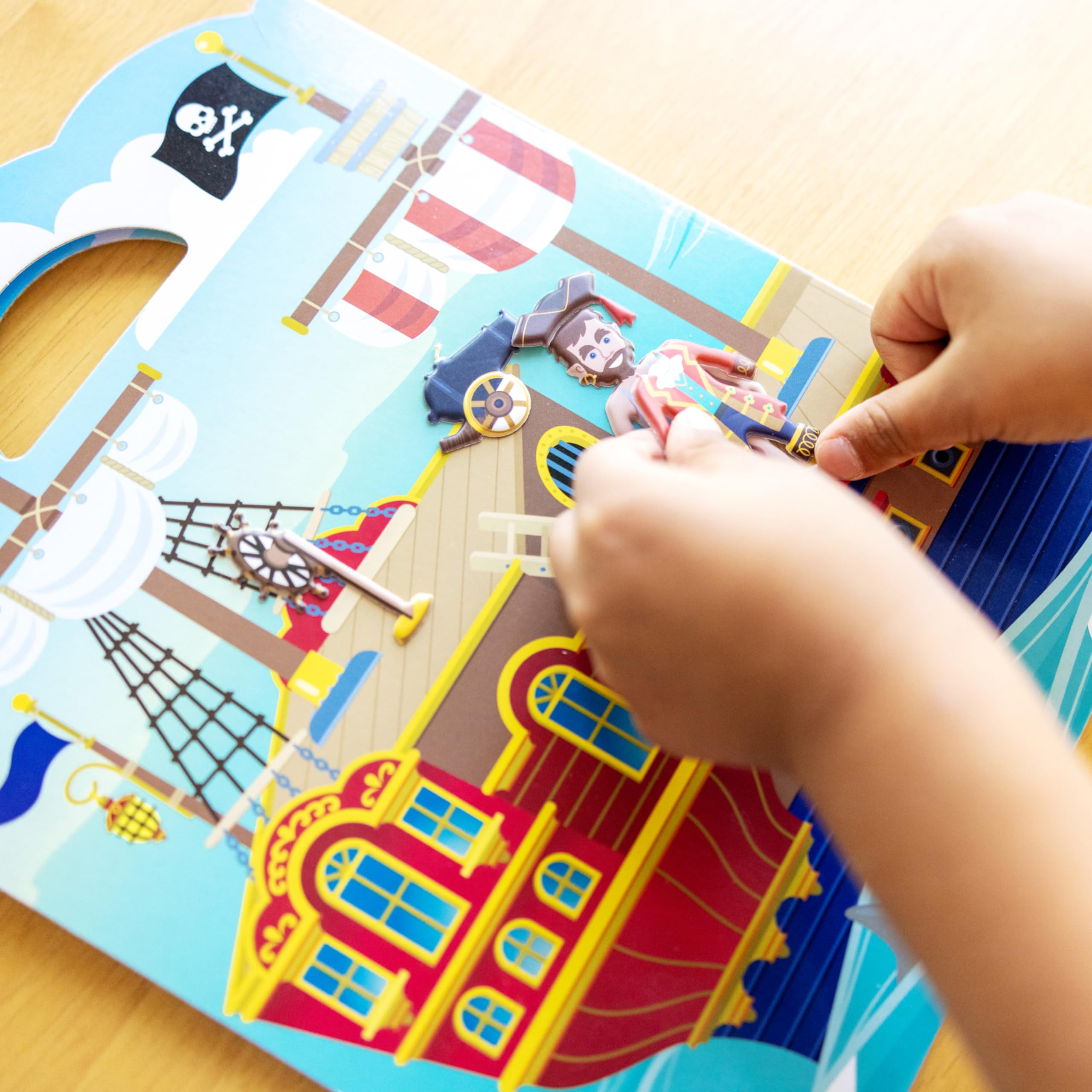 Melissa & Doug Travel-friendly set with built-in handle for screen-free adventures.