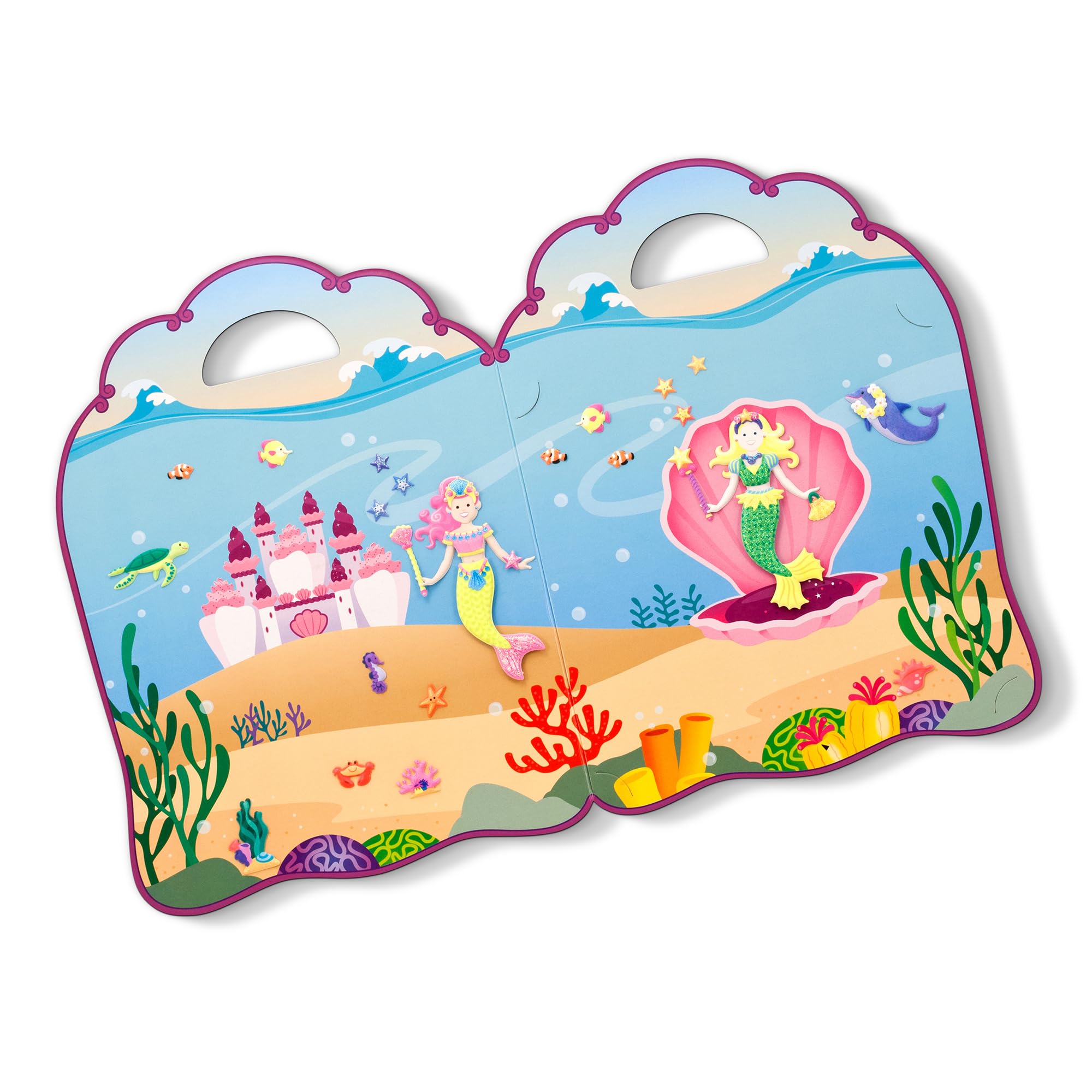 Melissa & Doug 65-pack puffy stickers provide versatile mix-and-match fun.