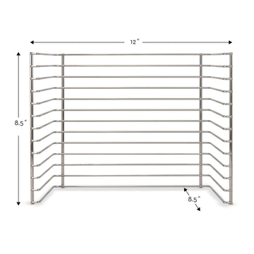 Melissa & Doug puzzle storage rack filled with puzzles for ready-to-play setup