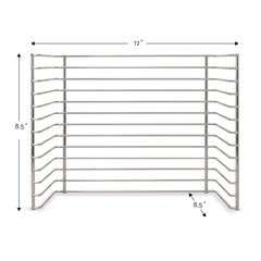 Melissa & Doug puzzle storage rack filled with puzzles for ready-to-play setup